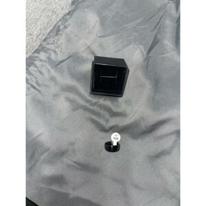 Men's Black stainless steel Ring Size 18